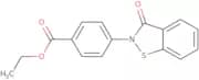 Ethyl 4-(3-oxo-1,2-benzisothiazol-2(3H)-yl)benzoate