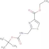 Ethyl 2-((tert-butoxycarbonylamino)methyl)thiazole-4-carboxylate