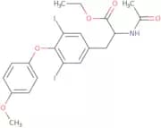 Ethyl2-(acetylamino)-3-[3,5-diiodo-4-(4-methoxyphenoxy)phenyl]propanoate
