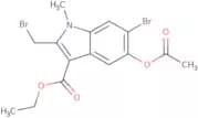 Ethyl5-acetoxy-6-bromo-2-(bromomethyl)-1-methyl-1H-indole-3-carboxylate