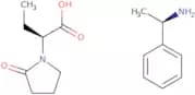 (S)-α-Ethyl-2-oxo-1-pyrrolidineacetic acid(R)-α-methylbenzenemethanaminesalt