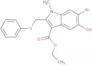 Ethyl 6-bromo-5-hydroxy-1-methyl-2-(phenylsulfanylmethyl)indole-3-carboxylate