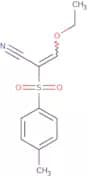 3-ethoxy-2-((4-methylphenyl)sulfonyl)prop-2-enenitrile