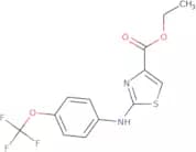 Ethyl 4-((4-(trifluoromethoxy)phenyl)amino)-3,5-thiazolecarboxylate