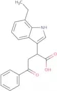 2-(7-Ethylindol-3-yl)-4-oxo-4-phenylbutanoic acid