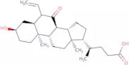 (3α,5β)-6-Ethylidene-3-hydroxy-7-oxocholan-24-oic acid