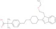 4-[2-[4-[1-(2-Ethoxyethyl)-1H-benzimidazol-2-yl]-1-piperidinyl]ethyl]-a,a-dimethylbenzeneacetic ac…