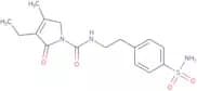 4-[2-[(3-Ethyl-4-methyl-2-oxo-3-pyrrolin-1-yl)carboxamido]ethyl]benzenesulfonamide