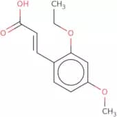 2-Ethoxy-4-methoxycinnamic acid