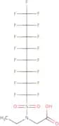 N-Ethyl-N-[(heptadecafluorooctyl)sulphonyl]glycine