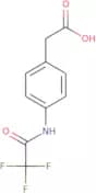 2-[4-(Trifluoroacetamido)phenyl]acetic acid