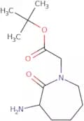tert-Butyl 2-(3-amino-2-oxoazepan-1-yl)acetate