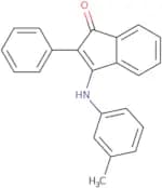3-((3-methylphenyl)amino)-2-phenylinden-1-one