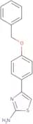 4-[4-(Benzyloxy)phenyl]-1,3-thiazol-2-amine