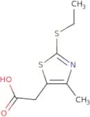 2-(2-(Ethylthio)-4-methylthiazol-5-yl)acetic acid