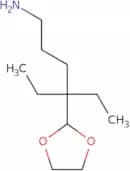 4-(1,3-Dioxolan-2-yl)-4-ethylhexan-1-amine