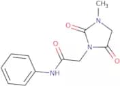 2-(3-Methyl-2,5-dioxoimidazolidin-1-yl)-N-phenylacetamide