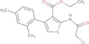 Ethyl 2-(2-chloroacetamido)-4-(2,4-dimethylphenyl)thiophene-3-carboxylate