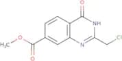 Methyl 2-(chloromethyl)-4-oxo-3,4-dihydroquinazoline-7-carboxylate