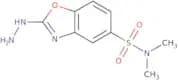 2-Hydrazinyl-N,N-dimethyl-1,3-benzoxazole-5-sulfonamide