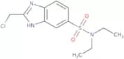 2-(Chloromethyl)-N,N-diethyl-1H-1,3-benzodiazole-6-sulfonamide