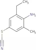 [(4-Amino-3-ethyl-5-methylphenyl)sulfanyl]formonitrile
