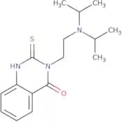 3-{2-[Bis(propan-2-yl)amino]ethyl}-2-sulfanyl-3,4-dihydroquinazolin-4-one