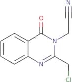 2-[2-(Chloromethyl)-4-oxo-3,4-dihydroquinazolin-3-yl]acetonitrile