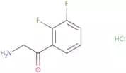 2-Amino-1-(2,3-difluorophenyl)ethanone hydrochloride