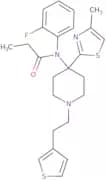 N-(2-Fluorophenyl)-N-[4-(4-Methyl-1,3-Thiazol-2-Yl)-1-(2-Thiophen-3-Ylethyl)Piperidin-4-Yl]Propana…