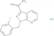 1-(2-Fluorobenzyl)-1H-pyrazolo[3,4-b]pyridine-3-carboximidamide hydrochloride