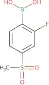 (2-Fluoro-4-methylsulfonylphenyl)boronic acid