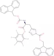 Fmoc-His(Fmoc)-OPfp