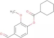 4-Formyl-2-methoxyphenyl cyclohexanecarboxylate