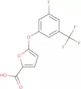 5-[3-Fluoro-5-(trifluoromethyl)phenoxy]-2-furoic acid