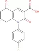 1-(4-Fluorophenyl)-2,5-dioxo-1,2,5,6,7,8-hexahydroquinoline-3-carboxylic acid