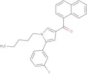 (5-(3-Fluorophenyl)-1-pentyl-1H-pyrrol-3-yl)(naphthalen-1-yl)methanone
