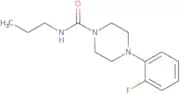 (4-(2-Fluorophenyl)piperazinyl)-N-propylformamide