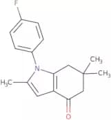 1-(4-Fluorophenyl)-2,6,6-trimethyl-5,6,7-trihydroindol-4-one
