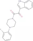 2-(4-(2-fluorophenyl)piperazinyl)-1-indol-3-ylethane-1,2-dione