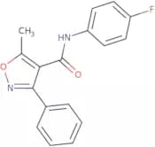 N-(4-Fluorophenyl)(5-methyl-3-phenylisoxazol-4-yl)formamide