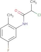 N-(5-Fluoro-2-methylphenyl)-2-chloropropanamide