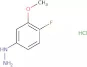 (4-Fluoro-3-methoxyphenyl)hydrazine hydrochloride