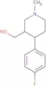 trans-4-(4-Fluorophenyl)-3-hydroxymethyl-1-methylpiperidine