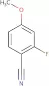 2-Fluoro-4-methoxybenzonitrile