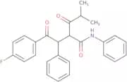4-Fluoro-a-(2-methyl-1-oxopropyl)-g-oxo-N,b-diphenylbenzene butaneamide