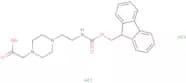 4-[2-(Fmoc-amino)ethyl]-1-piperazineacetic acid dihydrochloride