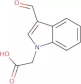 (3-Formyl-1-indolyl)acetic acid