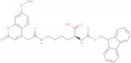 N-α-Fmoc-Nε-7-methoxycoumarin-4-acetyl-L-lysine