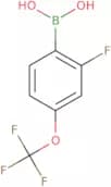 2-Fluoro-4-trifluoromethoxyphenyl boronic acid